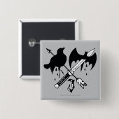 Suicide Squad | Symbol für Joker Button (Vorne & Hinten)