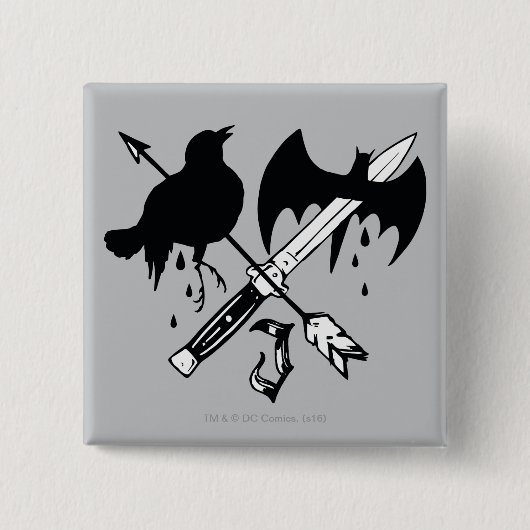 Suicide Squad | Symbol für Joker Button (Vorderseite)