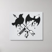 Suicide Squad | Symbol für Joker Leinwanddruck (Vorderseite)