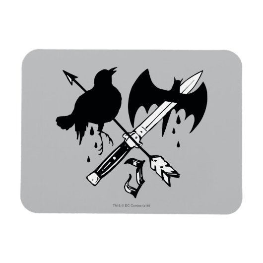 Suicide Squad | Symbol für Joker Magnet (Horizontal)