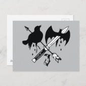 Suicide Squad | Symbol für Joker Postkarte (Vorne/Hinten)