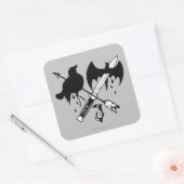 Suicide Squad | Symbol für Joker Quadratischer Aufkleber (Umschlag)