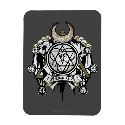 Suicide Squad | Symbole der Verzauberung Tattoo Ar Magnet (Vertikal)