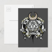 Suicide Squad | Symbole der Verzauberung Tattoo Ar Postkarte (Vorne/Hinten)