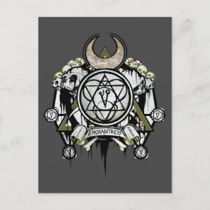 Suicide Squad   Symbole der Verzauberung Tattoo Ar Postkarte