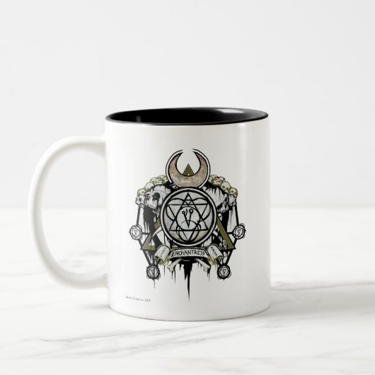 Suicide Squad | Symbole der Verzauberung Tattoo Ar Zweifarbige Tasse (Links)