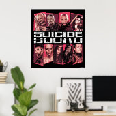 Suicide Squad | Task Force X Group Emblem Poster (Heimbüro)