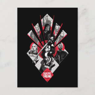 Suicide Squad   Task Force X Japanisch Grafik Postkarte