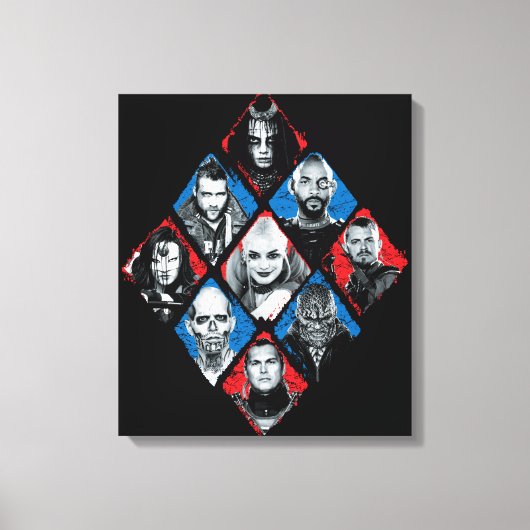Suicide Squad | Task Force X Karton Leinwanddruck (Vorderseite)