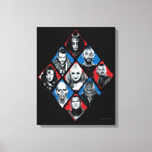 Suicide Squad | Task Force X Karton Leinwanddruck (Vorderseite)