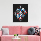 Suicide Squad | Task Force X Karton Leinwanddruck (Insitu (Wohnzimmer))