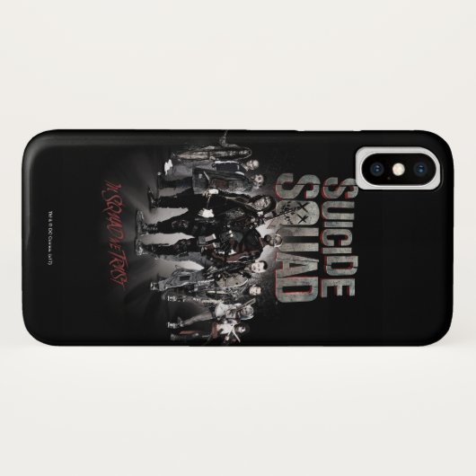 Suicide Squad | Task Force X Lineup Case-Mate iPhone Hülle (Rückseite (Horizontal))