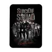 Suicide Squad Task Force X Lineup Magnet (Vertikal)