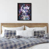 Suicide Squad | Task Force X Typografy Foto Leinwanddruck (Insitu (Schlafzimmer))