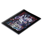 Suicide Squad | Task Force X Typografy Foto Notizblock (Linke Seite)