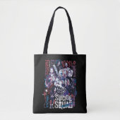 Suicide Squad | Task Force X Typografy Foto Tasche (Vorderseite)