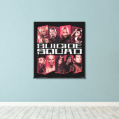 Suicide Squad | Taskforce X Group Emblem Leinwanddruck (Insitu (Holzboden))