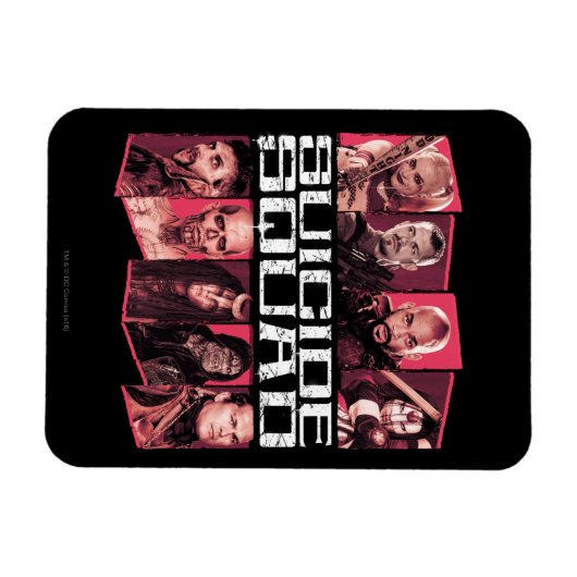 Suicide Squad | Taskforce X Group Emblem Magnet (Horizontal)