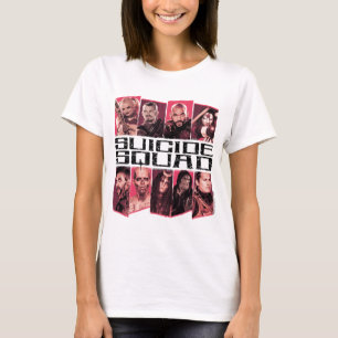 Suicide Squad Taskforce X Group Emblem T-Shirt