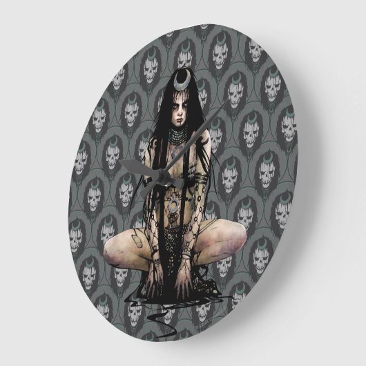 Suicide Squad | Verzauberer Große Wanduhr (Winkel)
