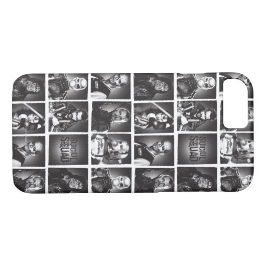 Suicide Squad Yearbook | Pattern Case-Mate iPhone Hülle (Rückseite (Horizontal))
