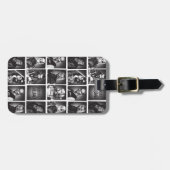 Suicide Squad | Yearbook Pattern Gepäckanhänger (Vorderseite horizontal)