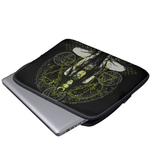 Suicide Squad | Zauberkreise für Verzauberer Laptopschutzhülle (Vorne Knopf)