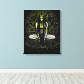 Suicide Squad | Zauberkreise für Verzauberer Leinwanddruck (Insitu (Holzboden))