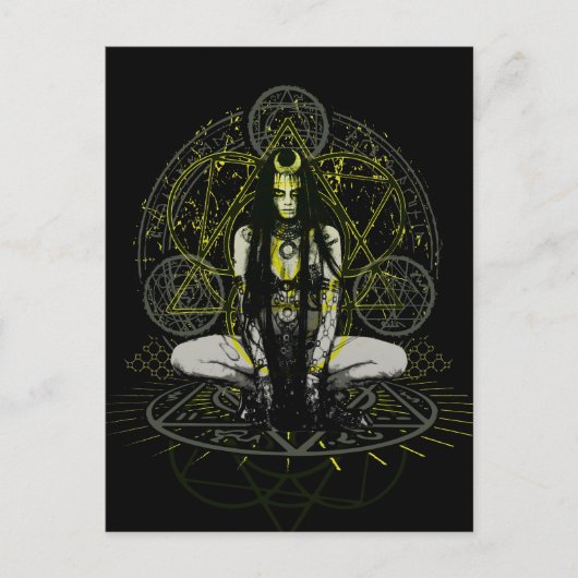 Suicide Squad | Zauberkreise für Verzauberer Postkarte (Vorderseite)