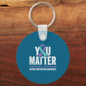 Suicides Prevention Shirts Suicide Awareness Schlüsselanhänger (Vorderseite)