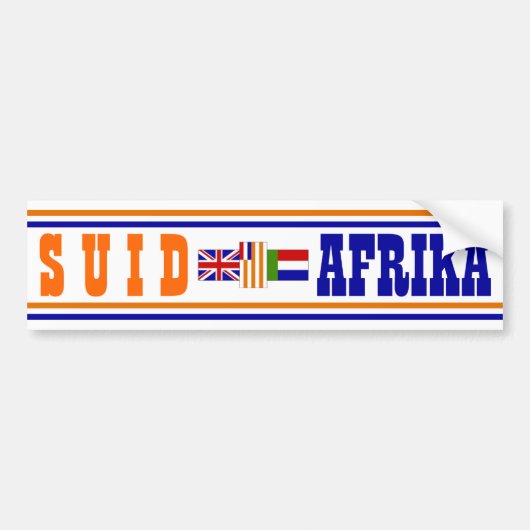Suid-Afrika Autoaufkleber (Vorne)