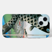 Suido Bridge und Surugadai Case-Mate iPhone Hülle (Rückseite (Horizontal))
