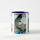 Suido Bridge und Surugadai Zweifarbige Tasse (Mittel)