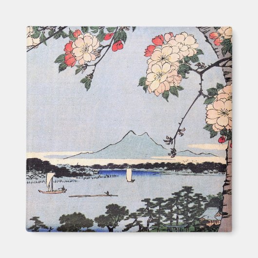 Suijin Shrine und Massaki am Sumida River Magnet (Vorne)