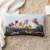 Suikerfeest oogstende Fubby's. Lendenkissen (Decke)