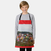 Suikerfeest oogstende Fubby's op het land. Schürze (Getragen)