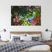 Suiren Bachi Leinwanddruck (Insitu (Schlafzimmer))