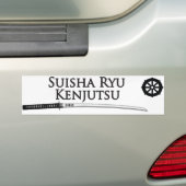 Suisha Ryu Kenjutsu Autoaufkleber (Auf Auto)