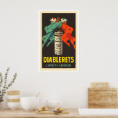 Suisse Aperitif Vintage Food&Drink Poster (Küche)