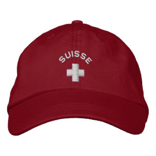 Suisse Cap - Schweiz Hat Bestickte Kappe