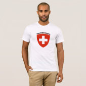 Suisse: Confoederatio Helvetica T-Shirt (Vorne ganz)