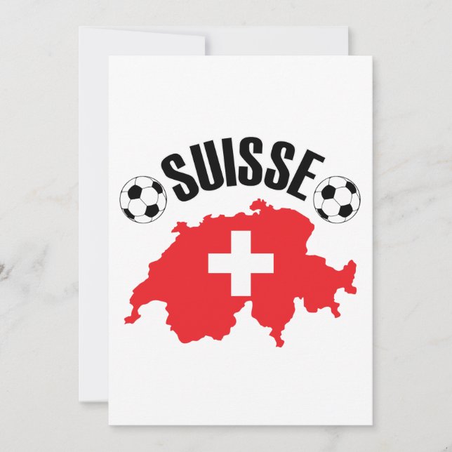Suisse Football Switzerland Soccer (Vorderseite)