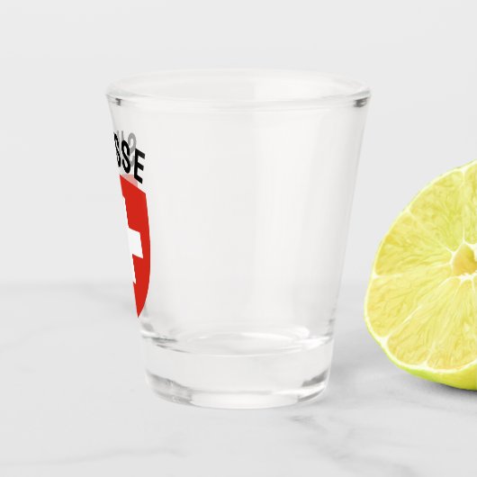Suisse (Französische Schweiz) Schnapsglas (Rechts)