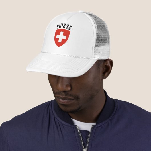 Suisse (Französische Schweiz) Truckerkappe (Beispiel)