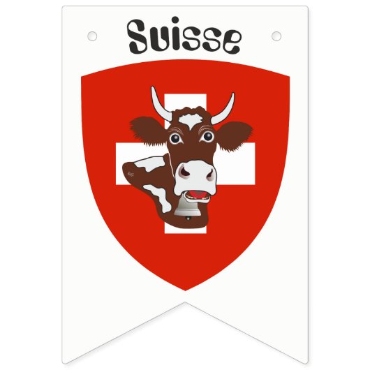Suisse Party Bunting Banner (Zweite Fahne)