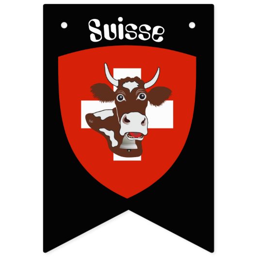 Suisse Party Bunting Banner (Erste Fahne)