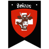 Suisse Party Bunting Banner (Dritte Fahne)