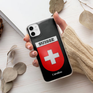 Suisse | Schweiz | Schweizerische Vintage Wappen Case-Mate iPhone Hülle
