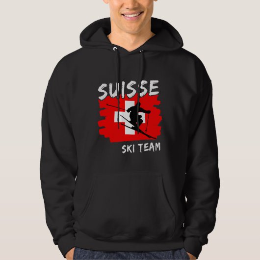 Suisse Ski Hoodie (Vorderseite)