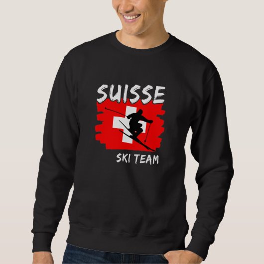 Suisse Ski Sweatshirt (Vorderseite)